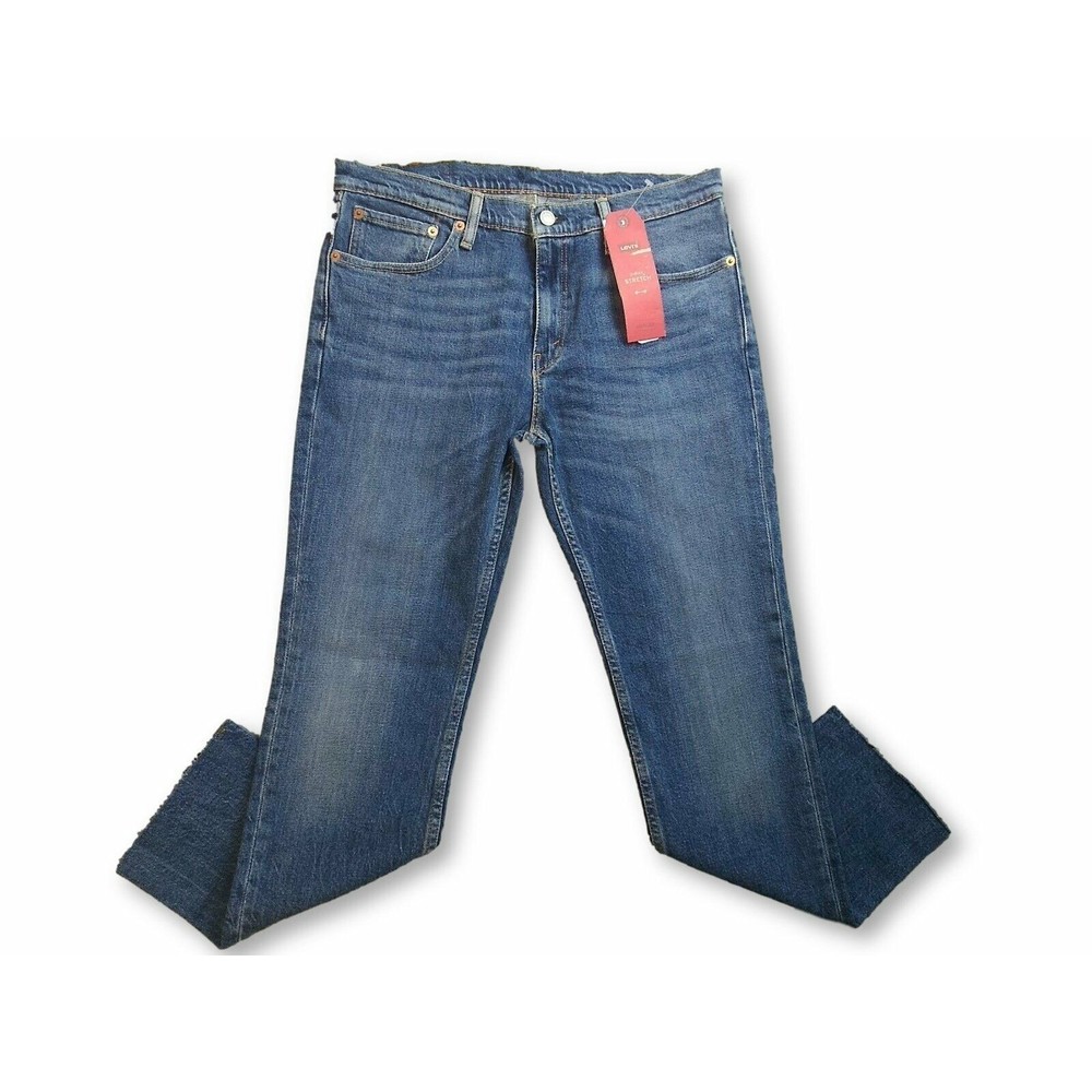 LEVI'S 511 SLIM STRETCH CUT OFF DENIM MENS SIZE 36X34 ZIP FLY NEW WITH TAGS